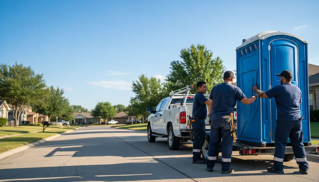 Portable Toilet Rental in Sullivan, IL near me